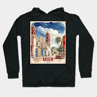 Mier Tamaulipas Mexico Vintage Tourism Travel Hoodie